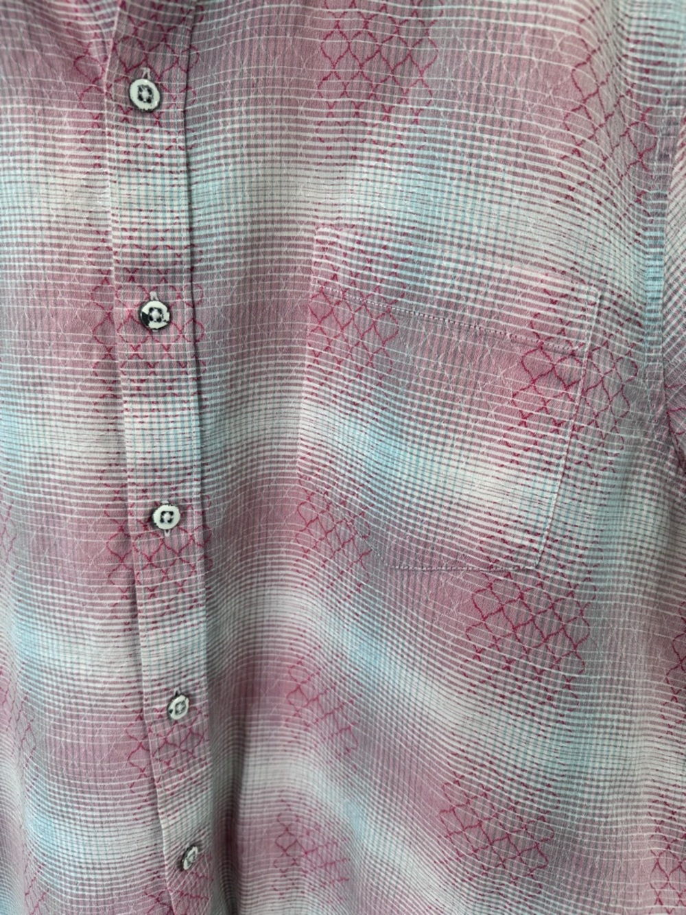 Tommy Bahama Ravenna Plaid Short Sleeve Button Down Linen Blend Men's Size XL - Picture 3 of 12